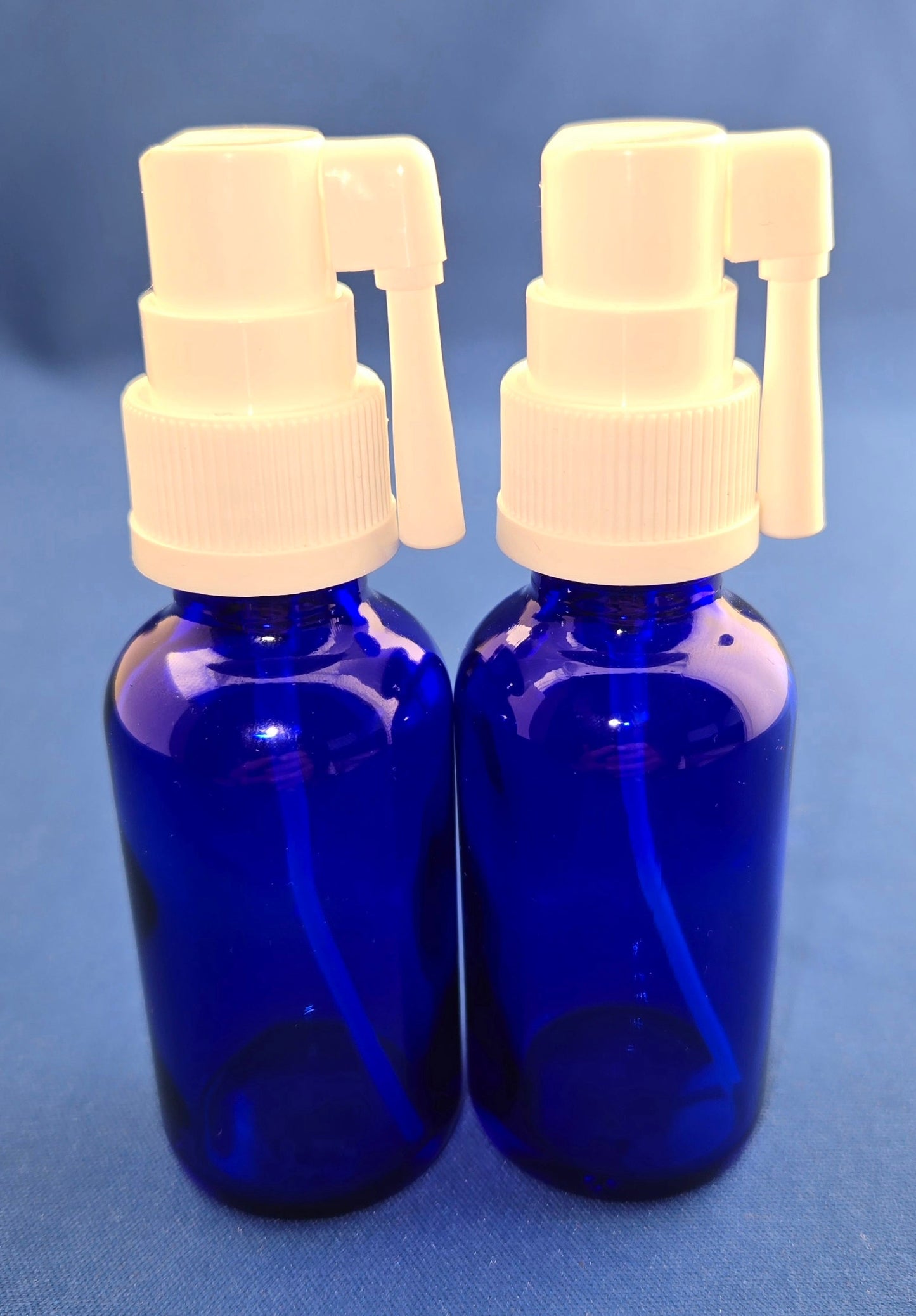 Snoot! 30ml Cobalt Blue Glass Oral Sprayers 2-Pack