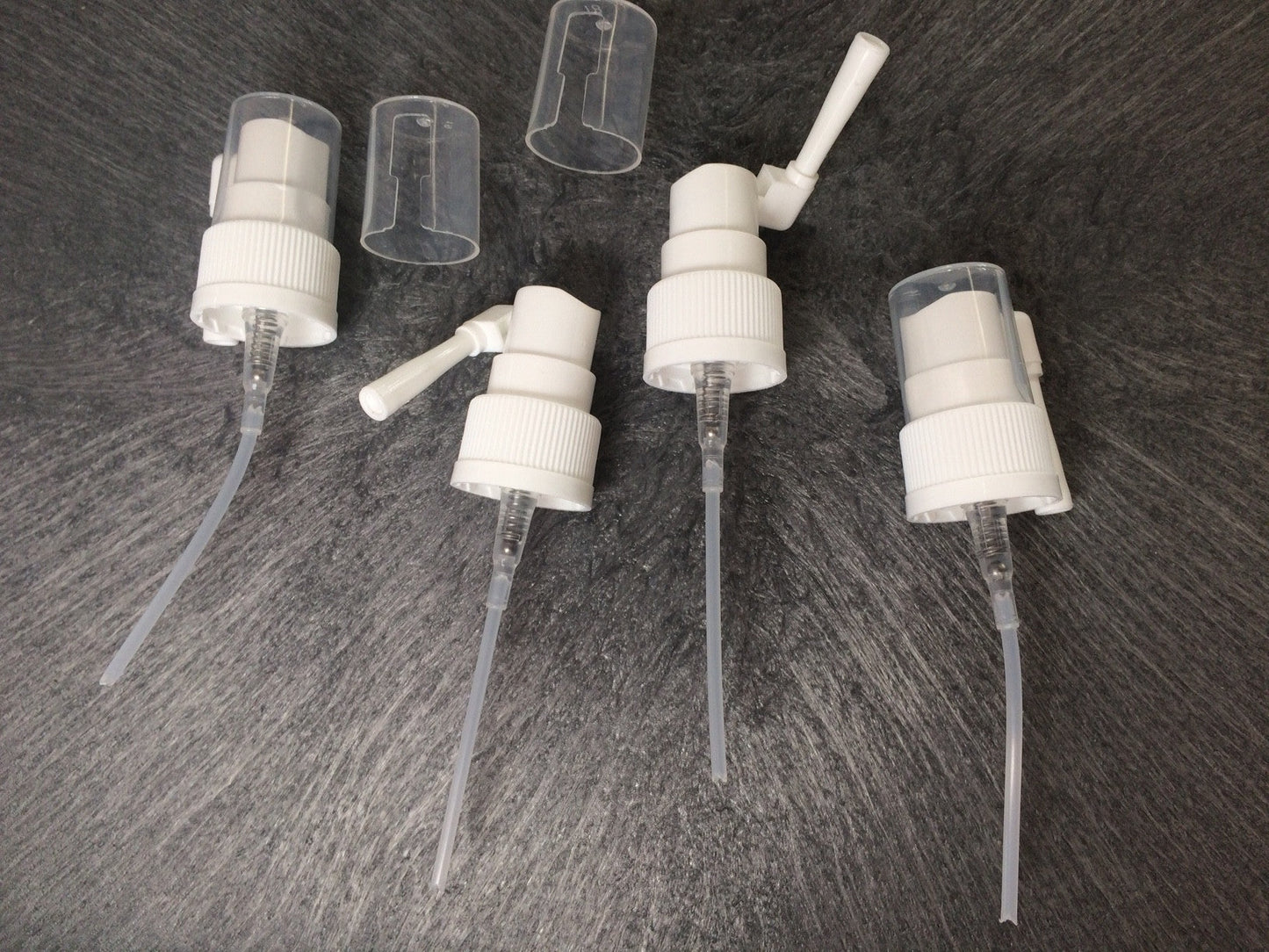 Oral/Swivel Sprayer Top - no bottle. Bag of 120 Tops Only - Fits 30 ml Glass Bottles