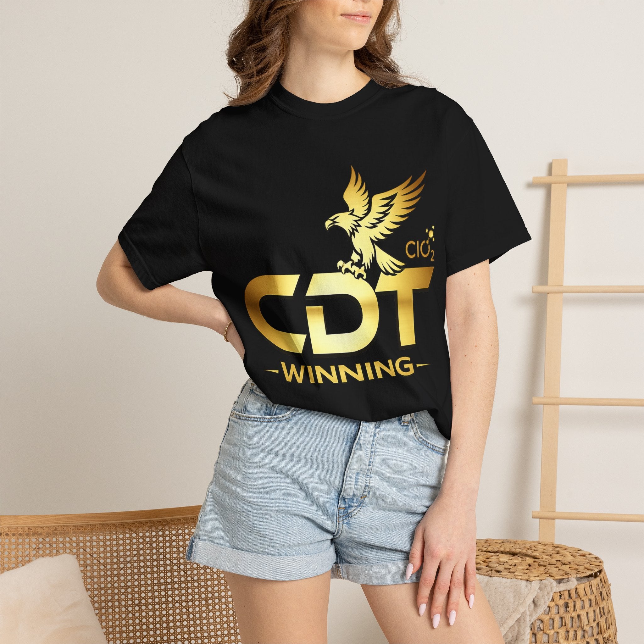 Gold & Black Eagle Winning T-Shirt — CDT Victory