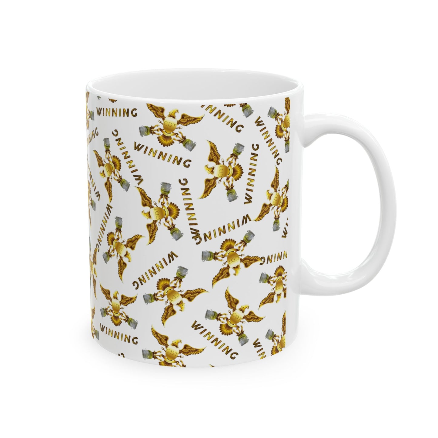 CDT Winning Motivational Ceramic Mug