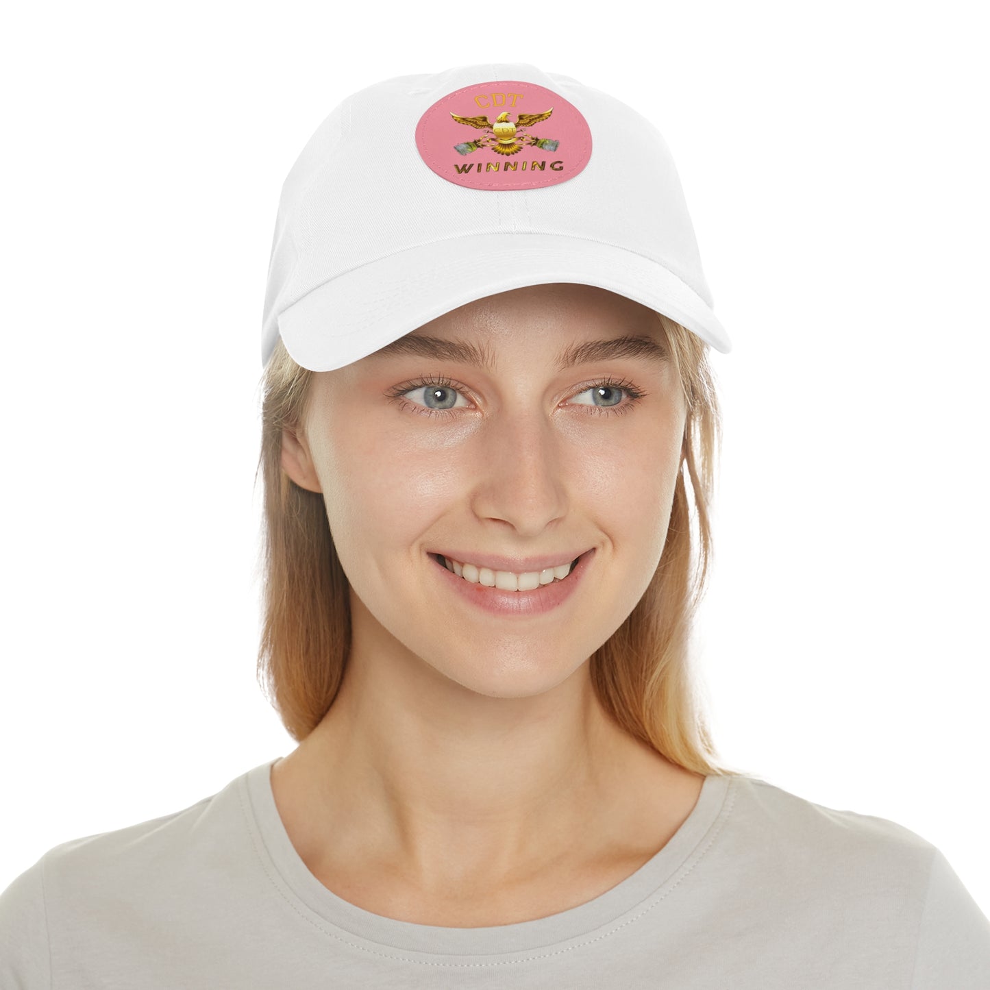 CDT Winning Dad Hat with Leather Patch