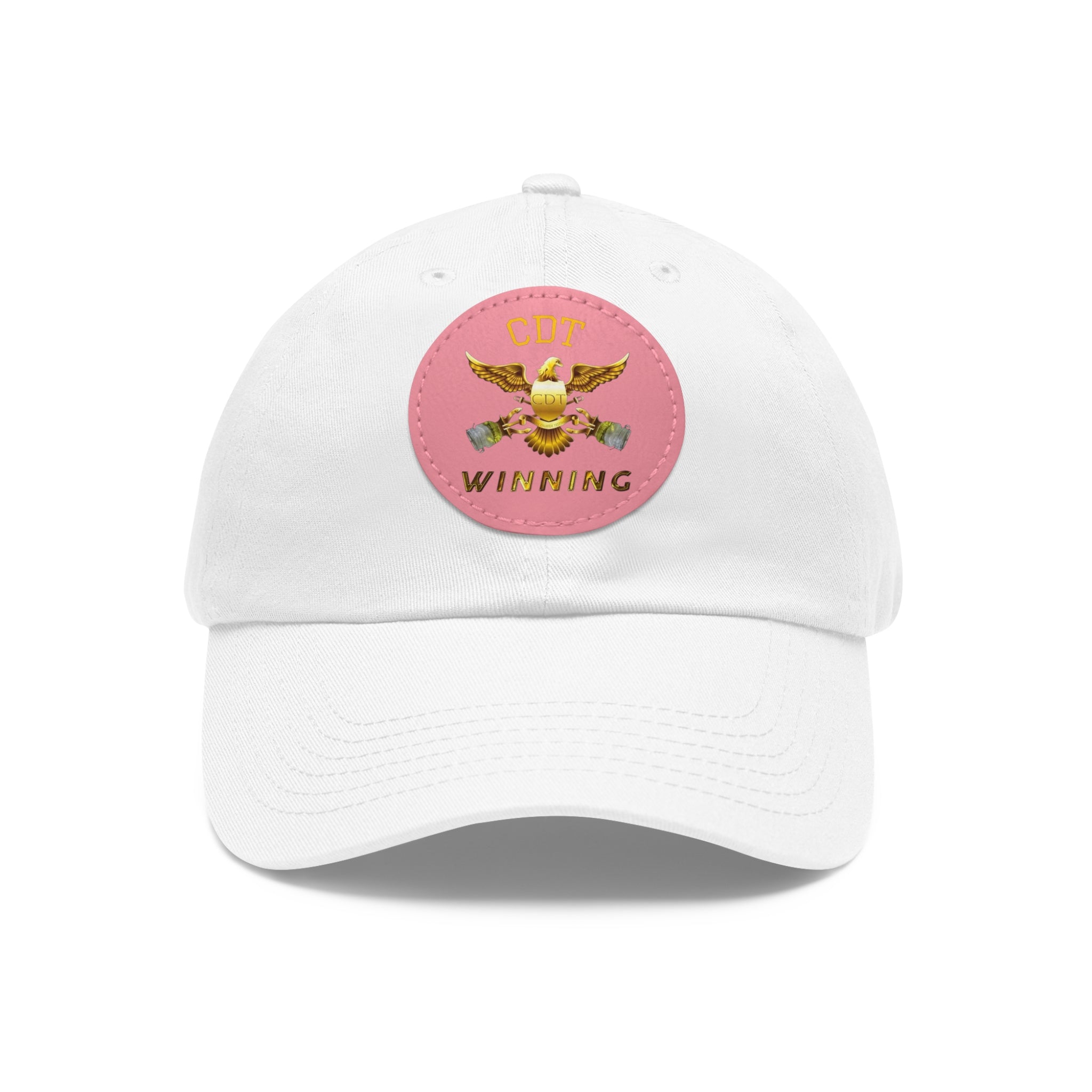 CDT Winning Dad Hat with Leather Patch
