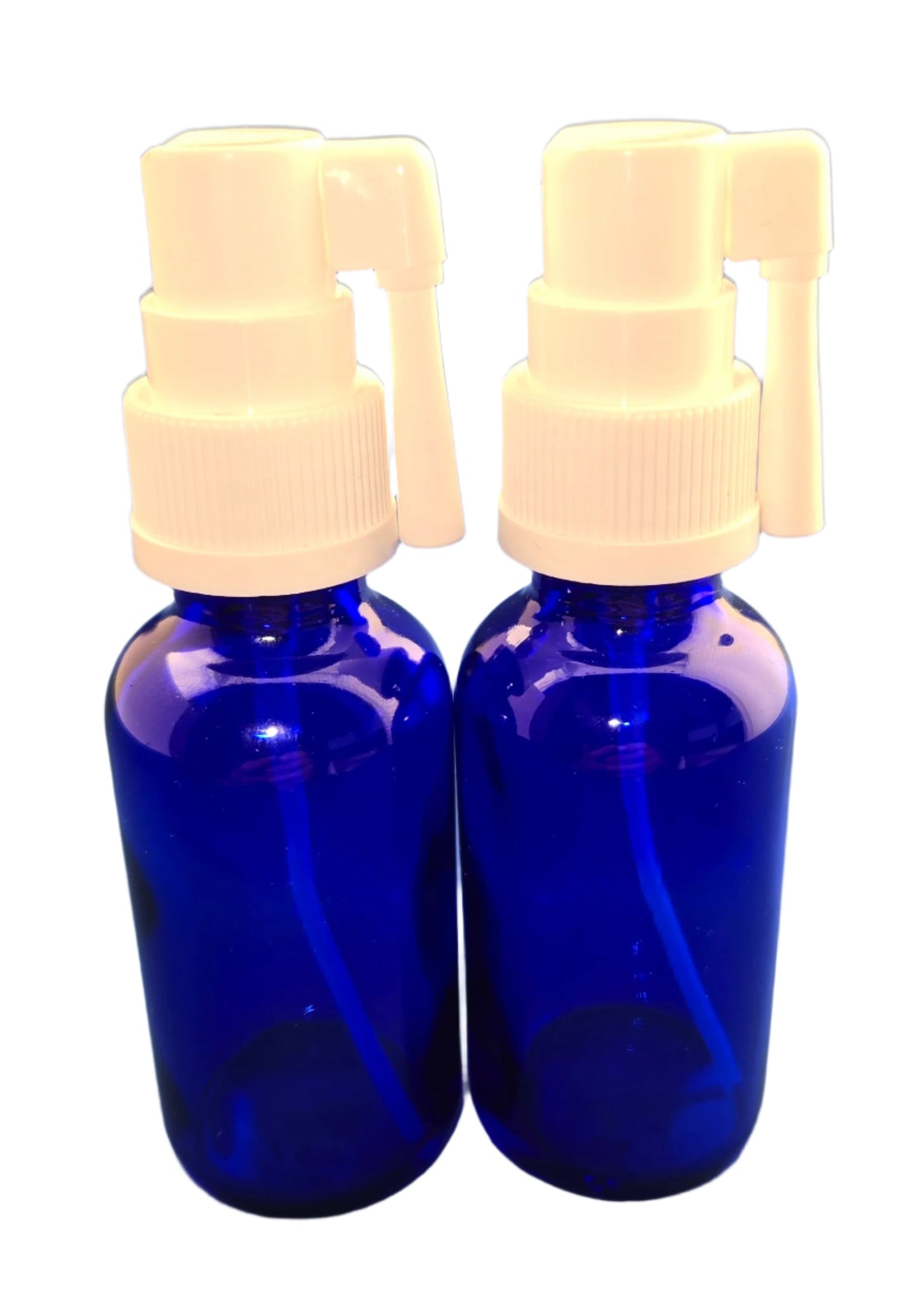 Snoot! 30ml Cobalt Blue Glass Oral Sprayers 2-Pack