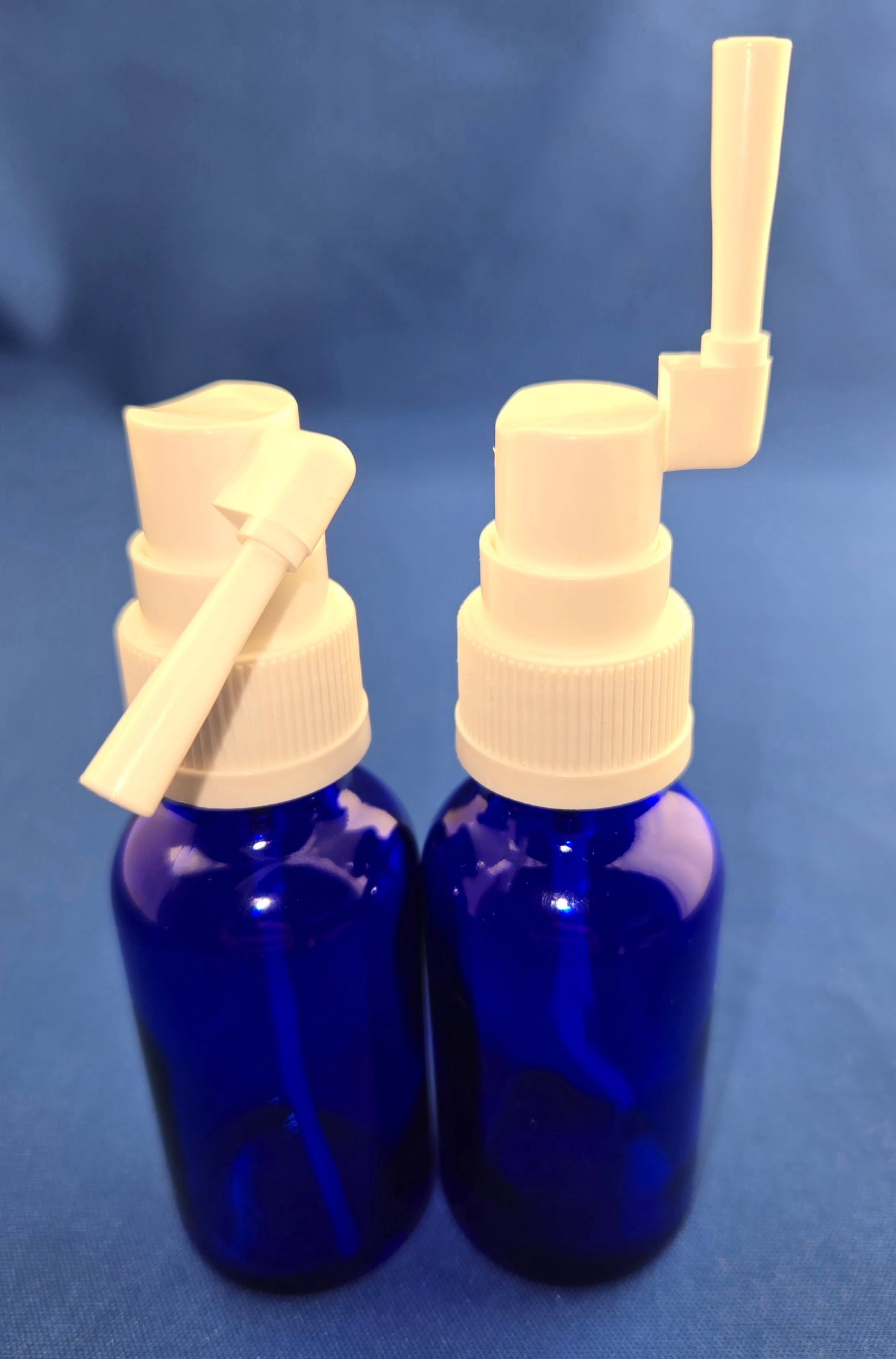 Snoot! 30ml Cobalt Blue Glass Oral Sprayers 2-Pack