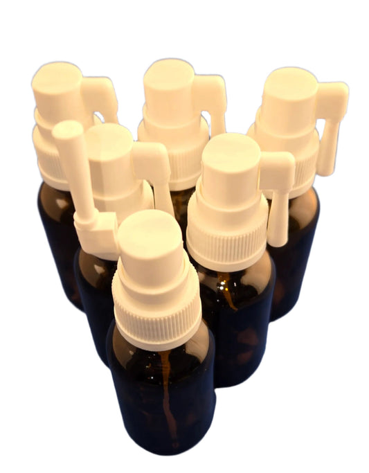 Snoot! 30ml Amber Glass Oral Sprayer 6-pack