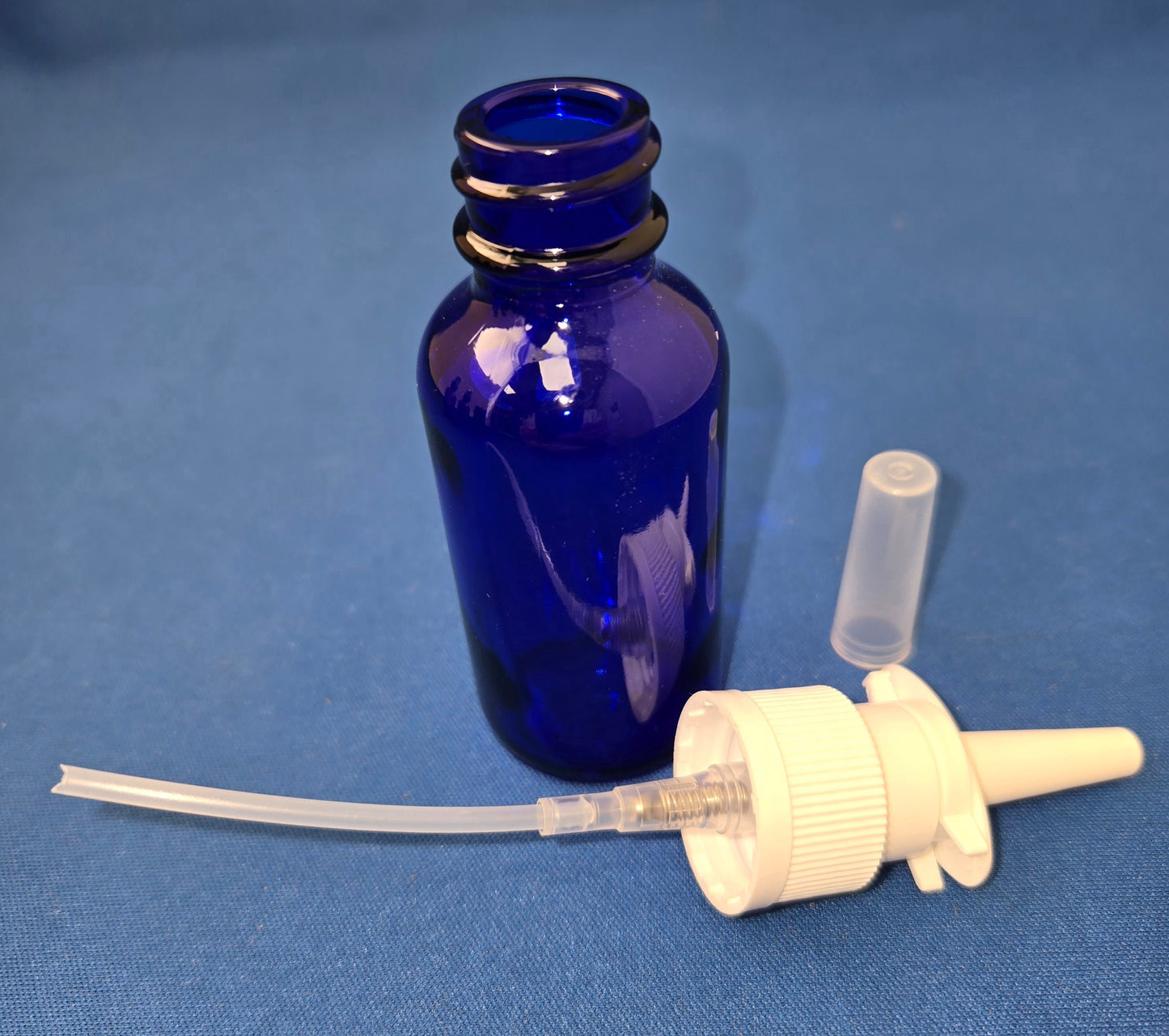 Snoot! 30ml Cobalt Blue Glass Nasal Sprayer (1 oz)