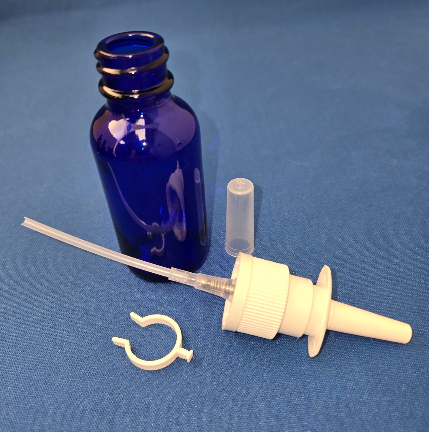 Snoot! 30ml Cobalt Blue Glass Nasal Sprayer (1 oz)