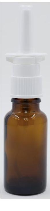 Snoot! 30ml Amber Glass Nasal Sprayer (1 oz)