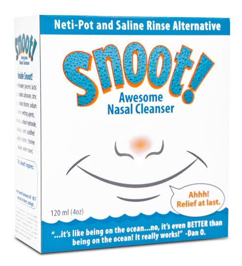 Snoot! Nasal Cleanser STRONG Formula - Great for serious congestion!