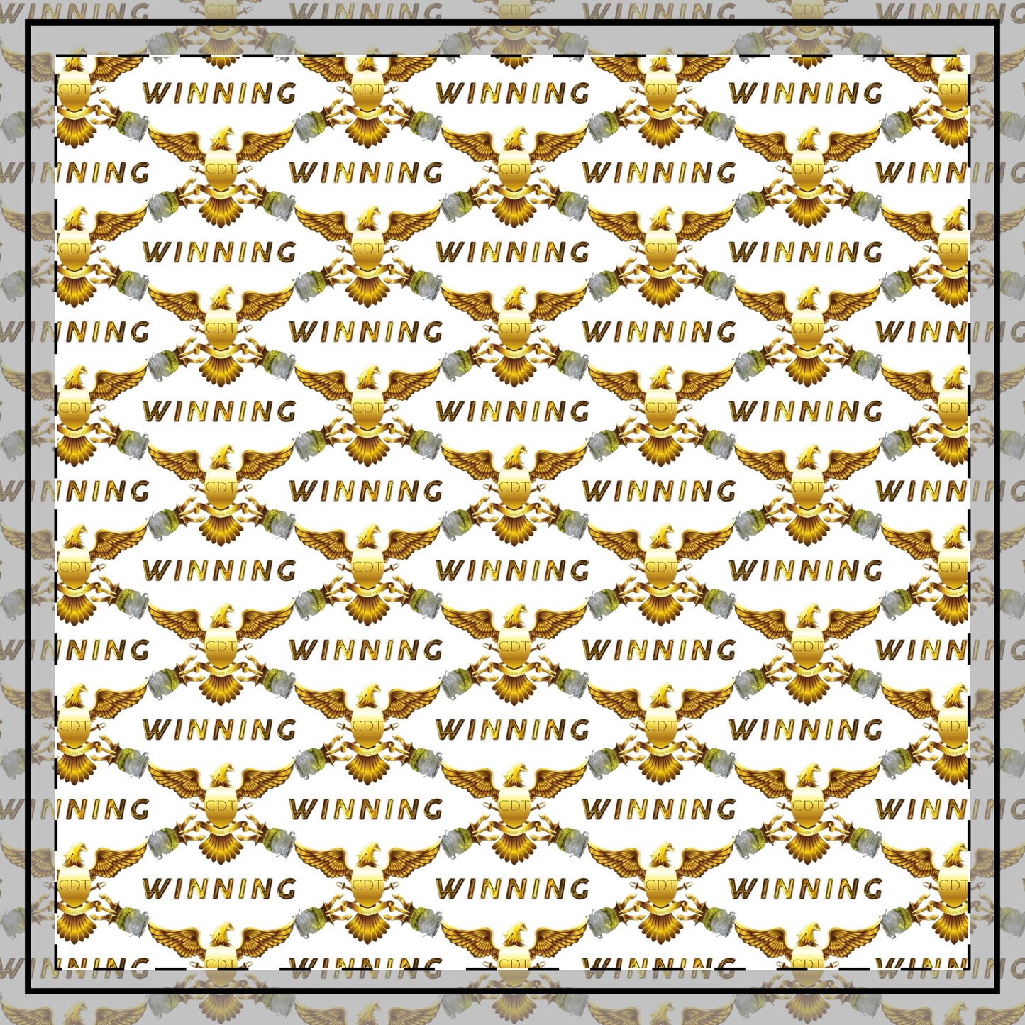 CDT Winning Throw Pillow, 26x26