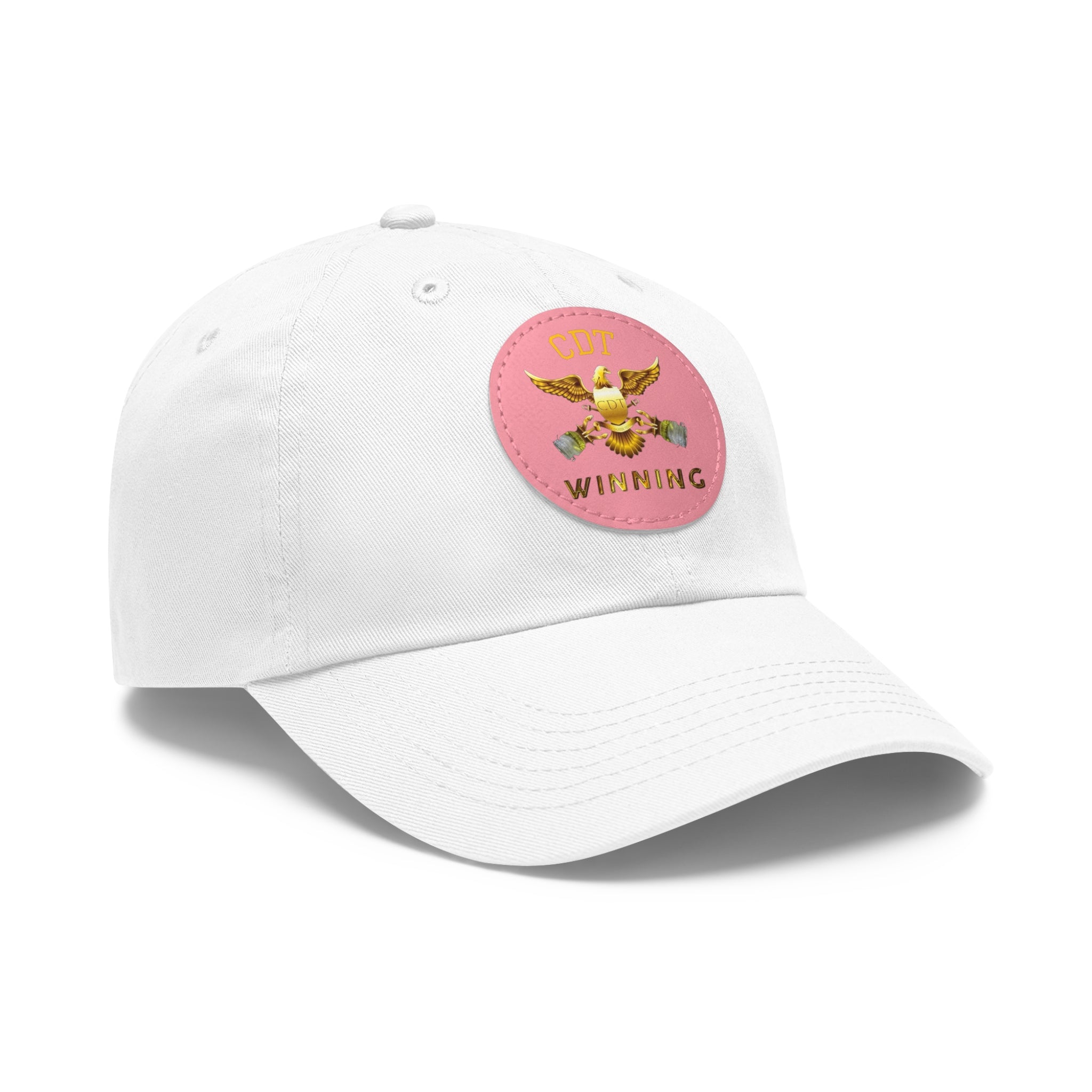 CDT Winning Dad Hat with Leather Patch