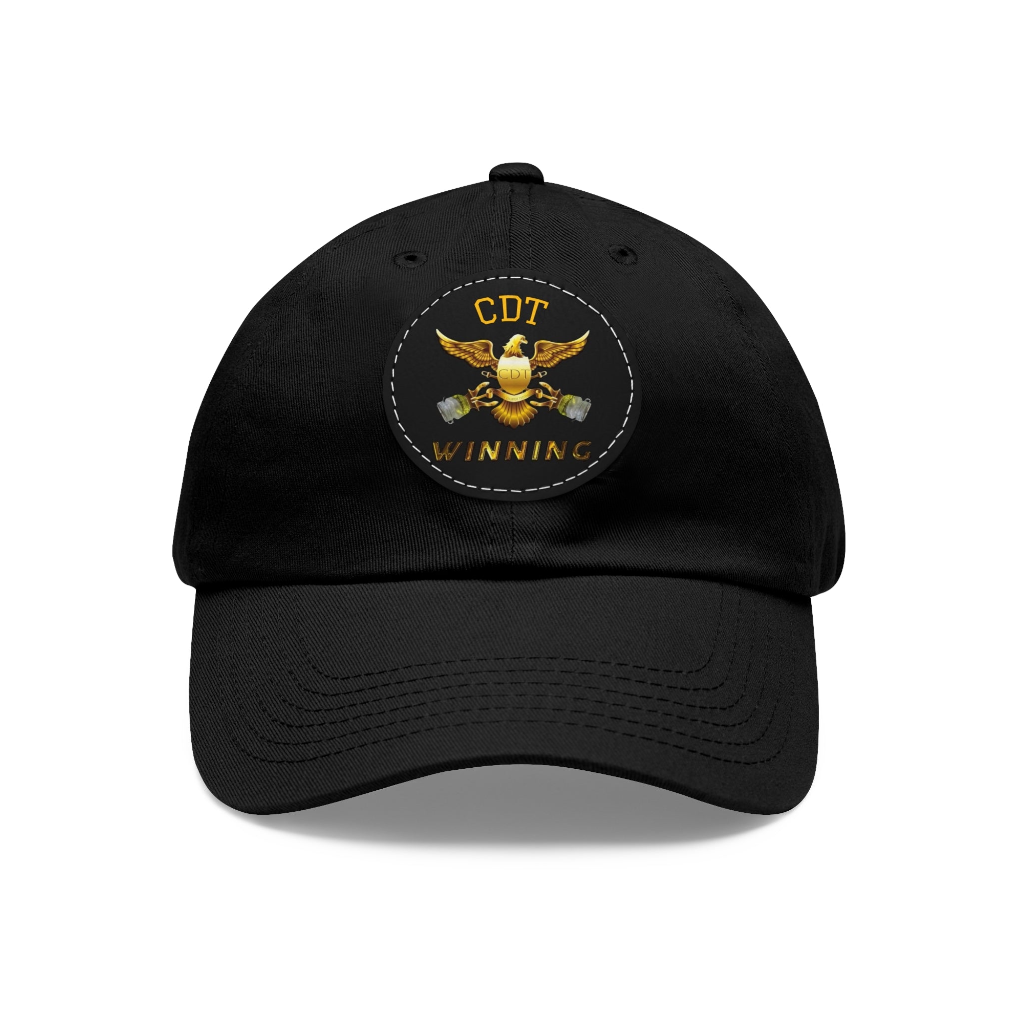 CDT Winning Dad Hat with Leather Patch