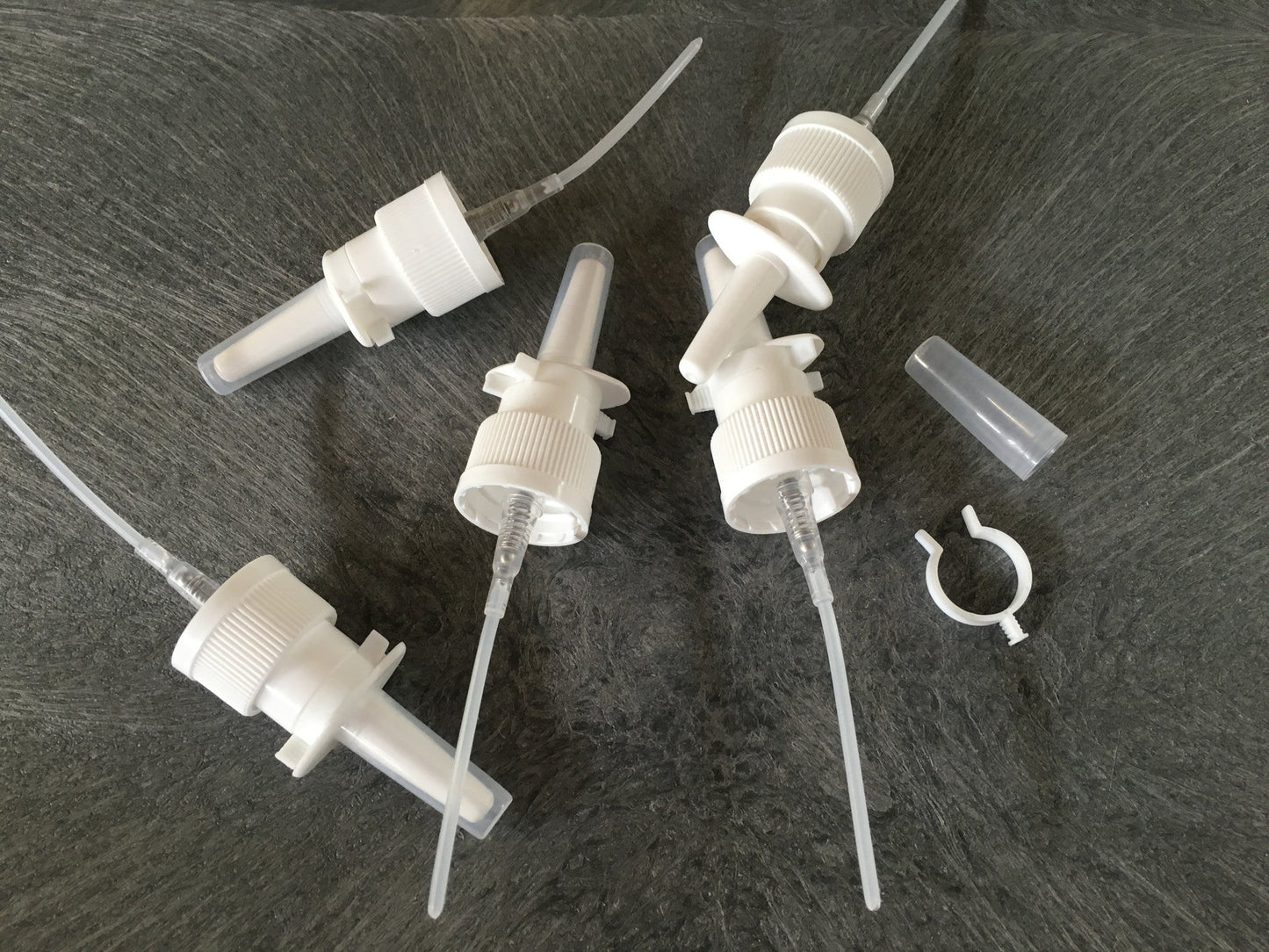 Bulk nasal pump sprayer tops for glass 30 ml bottles - Tops Only! No bottles - Package of 120 Sprayer Tops/Pumps for 30 ml Glass Bottles