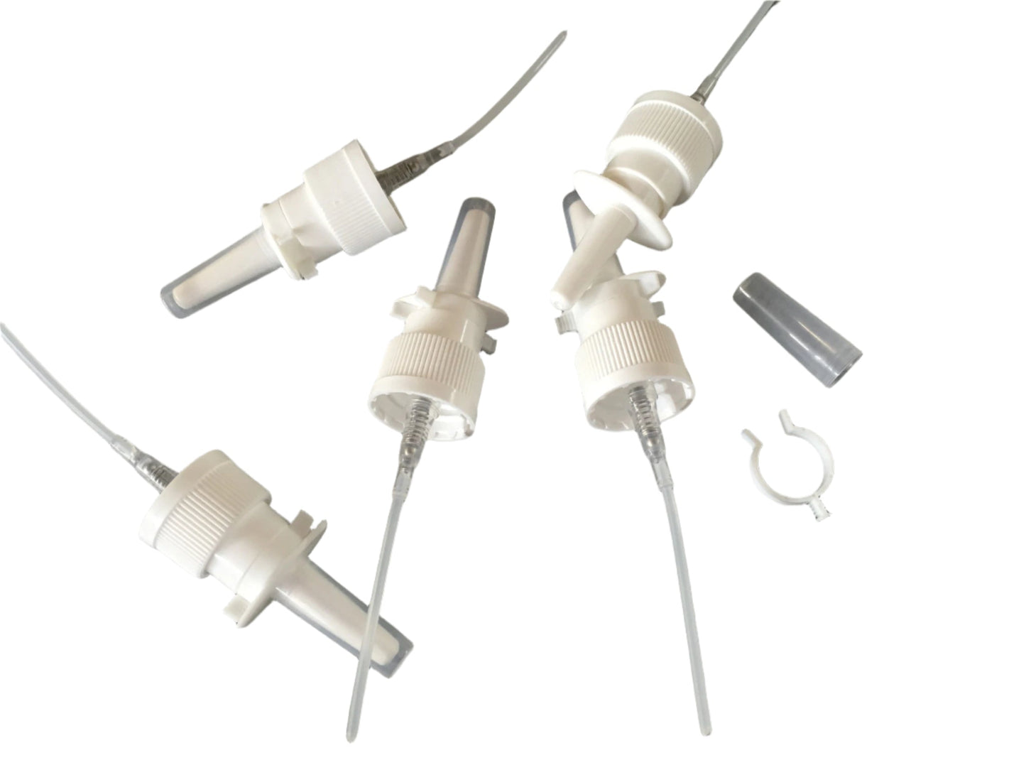 Bulk nasal pump sprayer tops for glass 30 ml bottles - Tops Only! No bottles - Package of 120 Sprayer Tops/Pumps for 30 ml Glass Bottles