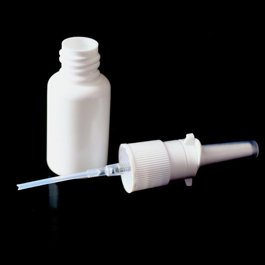 Pharma-quality 20ml HDPE Nasal Pump & Bottle Set