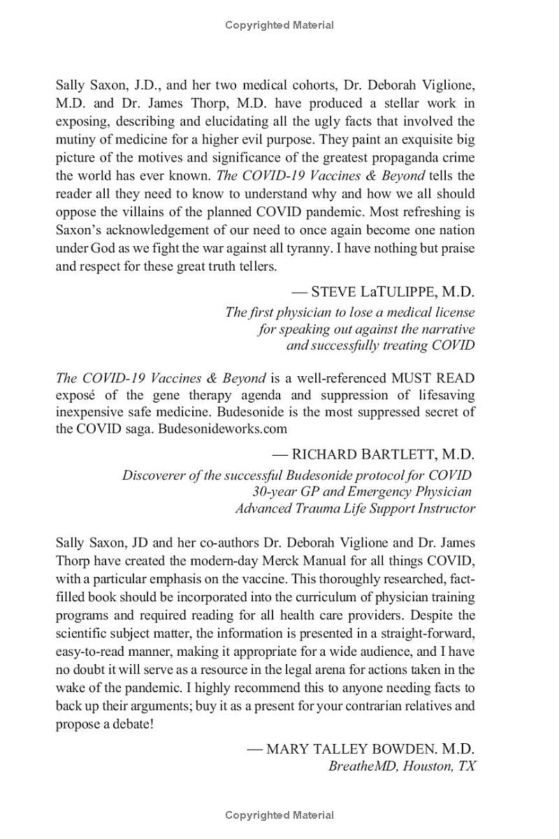 The COVID-19 VACCINES & Beyond ...What the Medical Industrial Complex is NOT Telling Us