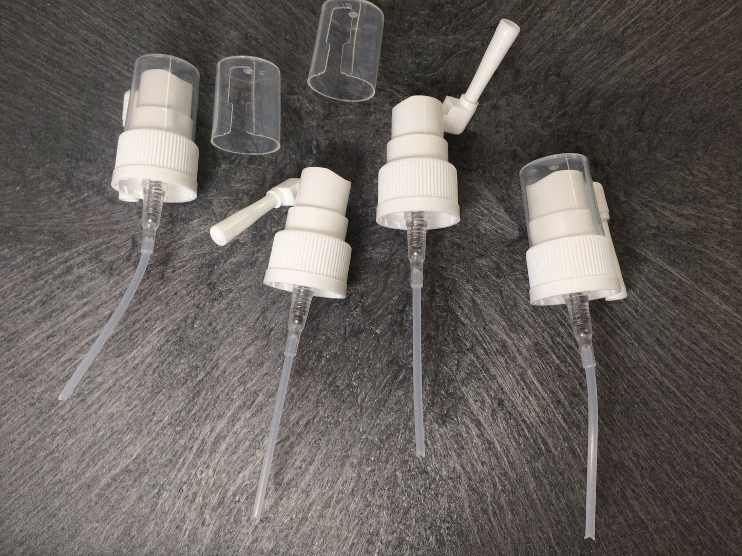 Oral/Throat/Swivel Sprayer & Bottle Sets - 30 ml Amber Glass bottles with ORAL Top -  120-Pack 30ml - EMPTY