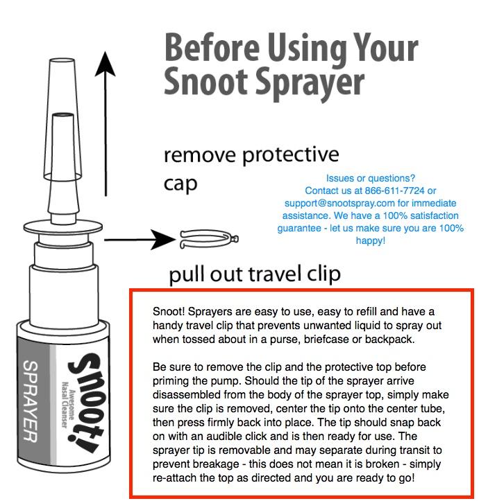 Snoot! Spray Volume Purchase Packs